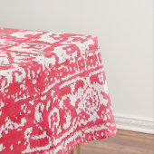 Pink Petals über Kilim Dreams Tischdecke (Beispiel)