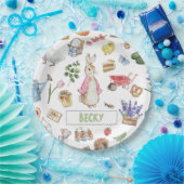 Pink Peter der Kaninchen Pappteller (Party)