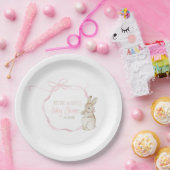 Pink Peter der Rabbit Beatrix Girl Babydusche Pappteller (Party)