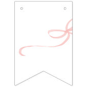 Pink Peter der Rabbit Beatrix Girl Babydusche Wimpelkette (Zweite Fahne)