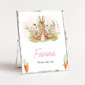 Pink Peter Rabbit Kinderduschfavoriten Poster