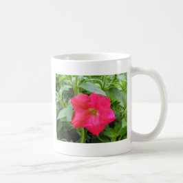 Pink-Petunia-Blume Kaffeetasse