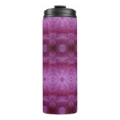 Pink Petunia Ikat 3 Thermosbecher (Vorderseite)