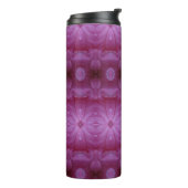 Pink Petunia Ikat 3 Thermosbecher (Nach links gedreht)