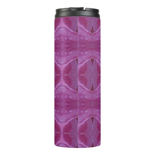 Pink Petunia Ikat 4 Thermosbecher (Rückseite)