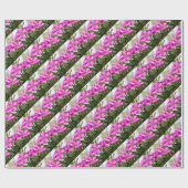 Pink Petunia Passion Geschenkpapier (Flach)