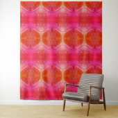 Pink Petunia X 1974 Ikat 4 Wandteppich (Beispiel)