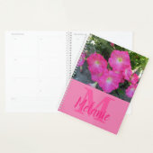 Pink Petunias Foto Monogram Planer (Anzeige)