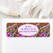 Pink Petunias Lila Blume Hütte Gartenanlage (Insitu)