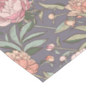 Pink, pfirsichfarben und graue Tischdecken (Schrägansicht)