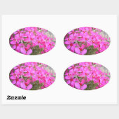 Pink Phlox Blume Stickers (Blatt)