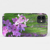 Pink Phlox und Gras Sommer Blüten Case-Mate iPhone Hülle (Rückseite (Horizontal))