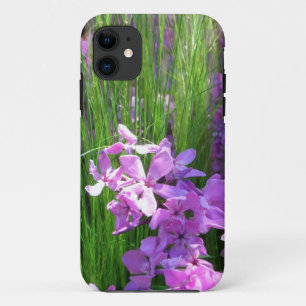 Pink Phlox und Gras Sommer Blüten Case-Mate iPhone Hülle