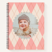 Pink Photo Journal Notizblock (Vorderseite)
