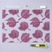 Pink Physalis Blume Muster Pastel Botanisch Seidenpapier (Handwerk)