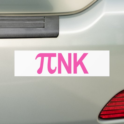 PINK PI NK AUTOAUFKLEBER (Auf Auto)