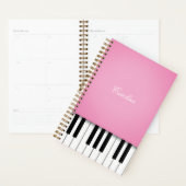 Pink Piano Personalisierte Musik Planer (Anzeige)