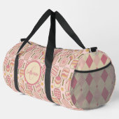 Pink Pickleball Monogram Duffle Bag (Rechte Ecke)
