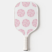 Pink Pickleball Personalisiert Paddel Schläger (Rückseite)