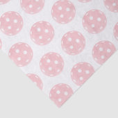 Pink PickleBall Seidenpapier (Detail)