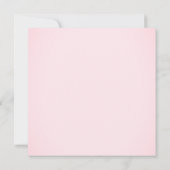 Pink Picnic Illustration - Flachkarte (Rückseite)