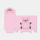 Pink Pig Baby Dusche Geschenkschachtel (Ungefaltet)