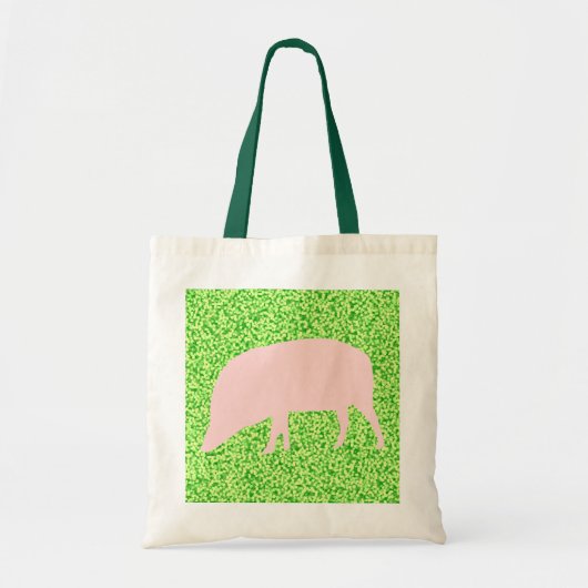 Pink Pig Budget Totbeutel Tragetasche (Vorne)