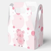 Pink Pig Cartoon Geschenkschachtel (Geöffnet)