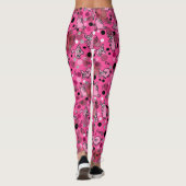 Pink Pig Funny Leggings (Rückseite)