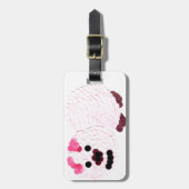 Pink Pig Gepäckanhänger (Vorderseite vertikal)