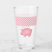 Pink Pig-Glas-Cup Glas (Vorderseite)