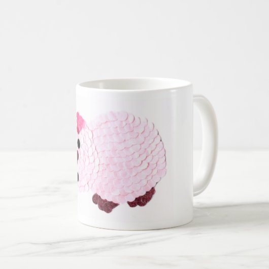 Pink Pig Kaffeetasse (VorderseiteRechts)