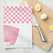 Pink Pig Küchentuch (Viertel Falte)