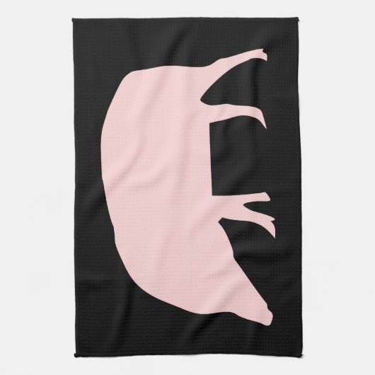 Pink Pig Küchentuch (Vertikal)