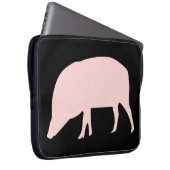Pink Pig Laptop-Bag Laptopschutzhülle (Vorne Rechts)