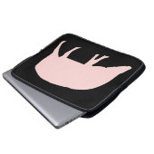 Pink Pig Laptop-Bag Laptopschutzhülle (Vorne Knopf)