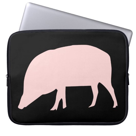 Pink Pig Laptop-Bag Laptopschutzhülle (Vorderseite)