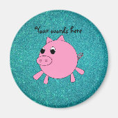 Pink pig magnet (Vorne)