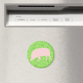 Pink Pig Magnet (In Situ (Geschirrspüler))