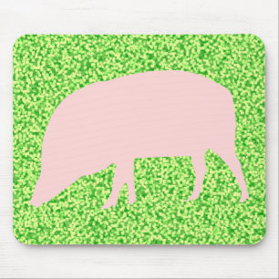 Pink Pig Mousepad