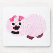 Pink Pig Mousepad (Vorne)