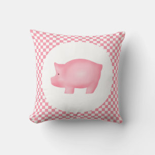 Pink Pig Pillow Kissen