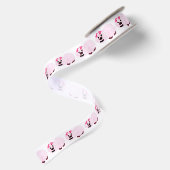 Pink Pig Satinband (Rückseite)
