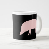 Pink Pig Tasse (Vorderseite Rechts)