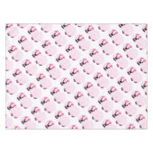 Pink Pig Tischdecke (Vorderseite (Horizontal))