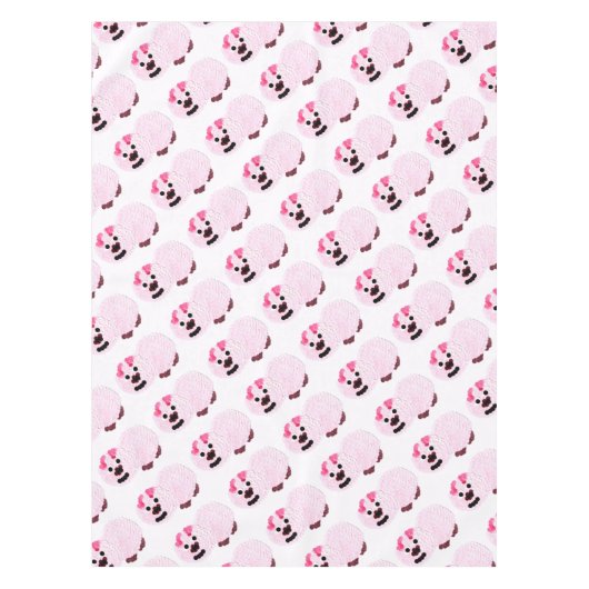 Pink Pig Tischdecke (Vorderseite)