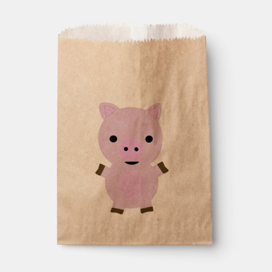 Pink Piggy Geschenktütchen (Vorderseite)