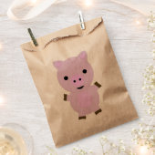 Pink Piggy Geschenktütchen (Ausgeschnitten)