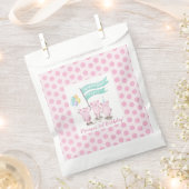 Pink-Piggy-Kindergeburtstag-Party Geschenktütchen (Ausgeschnitten)