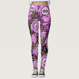 Pink Piggy Leggings